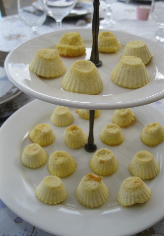 Petits Flans De Parmesan